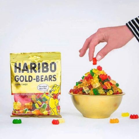 Kẹo Dẻo Haribo Goldbears 500g - Ngọt Ngào Chất Lượng Cao, Kẹo Thỏ Dễ Thương, Snack Hoàn Hảo Cho Các Dịp Hội Họp