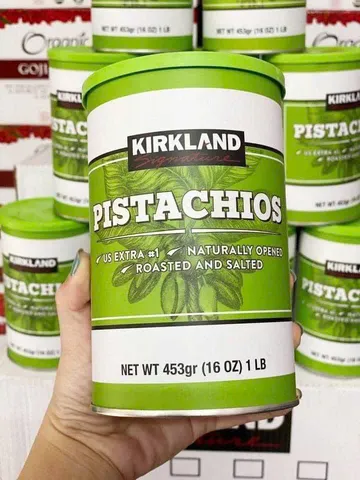 Hạt Dẻ Cười Kirkland 453g - Hạt Dinh Dưỡng Tự Nhiên, Nguyên Chất, Thích Hợp Cho Bữa Tiệc Và Snack Hàng Ngày