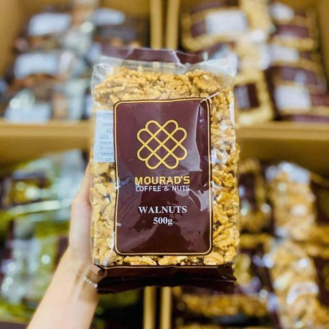 Hạt Óc Chó Bóc Vỏ Mourad's 500g - Hạt Dinh Dưỡng Tự Nhiên, Giàu Omega 3, Snack Lành Mạnh cho Sức Khỏe