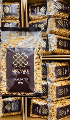 Hạt Óc Chó Bóc Vỏ Mourad's 500g - Hạt Dinh Dưỡng Tự Nhiên, Giàu Omega 3, Snack Lành Mạnh cho Sức Khỏe