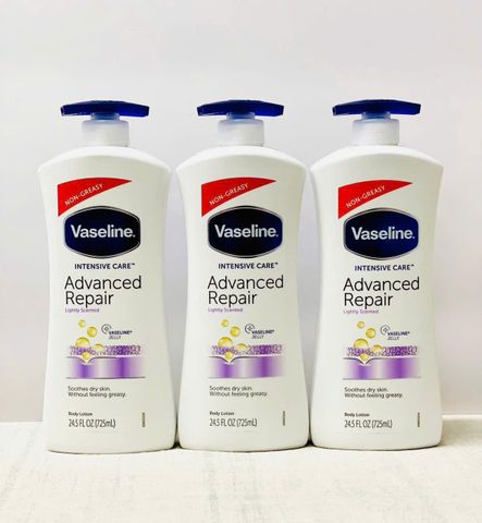 Sữa Dưỡng Thể Vaseline Intensive Care Advanced Repair 725ml