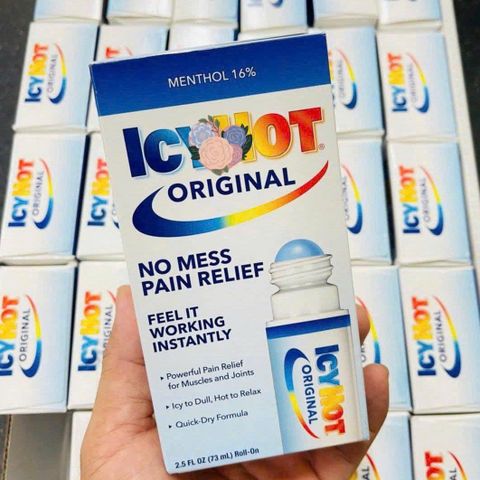 Dầu Lăn Giảm Đau Icy Hot Original 73ml - Giảm Đau Nhanh Hiệu Quả Cho Cơn Đau Cảm Thấy Lập Tức