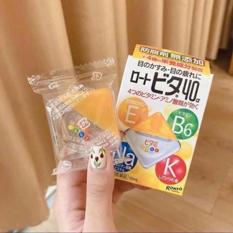 Nước Nhỏ Mắt Rohto Vita 12ml - Giúp Cấp Ẩm, Làm Dịu và Bảo Vệ Đôi Mắt Khỏi Tác Nhân Gây Hại, Thích Hợp Cho Mọi Lứa Tuổi