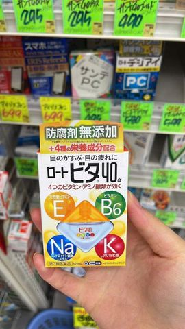 Nước Nhỏ Mắt Rohto Vita 12ml - Giúp Cấp Ẩm, Làm Dịu và Bảo Vệ Đôi Mắt Khỏi Tác Nhân Gây Hại, Thích Hợp Cho Mọi Lứa Tuổi