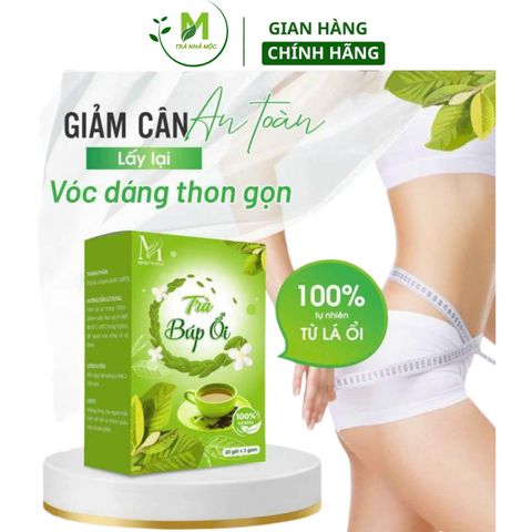 Trà Búp Ổi Lá Ổi Hỗ Trợ Giảm Cân- Mỡ Máu, Ổn Định Đường Huyết, Mát Gan, Tốt Cho Tim Mạch- Hệ Tiêu Hóa (Hộp 60 túi lọc)