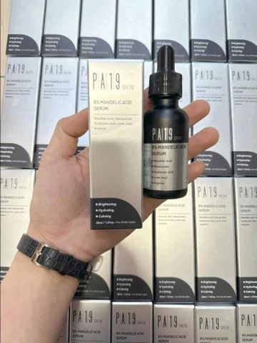 Serum loại bỏ da cũ, , lão hóa,giảm mụn, sắc tố không đều PA19 Skin 8% Mandelic Acid 30ml