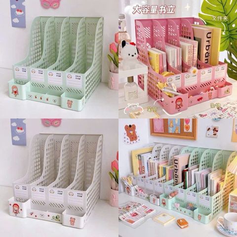 Khay tài liệu 3 ngăn đứng Deli 9845