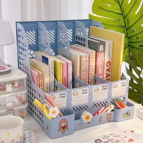 Khay tài liệu 3 ngăn đứng Deli 9845