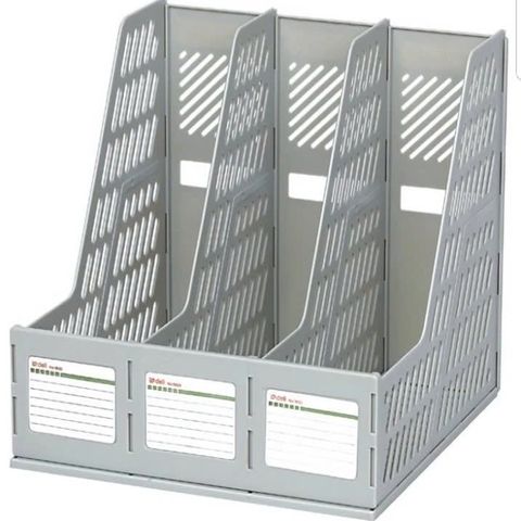 Khay tài liệu 3 ngăn đứng Deli 9845