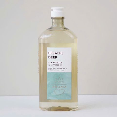 Gel tắm Bath & Body Works Aromatherapy Eucalyptus & Spearmint 295ml - Sảng khoái, Thư giãn, Sữa tắm Hương liệu tự nhiên