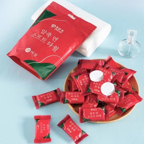 Khăn mặt nén túi 20 viên