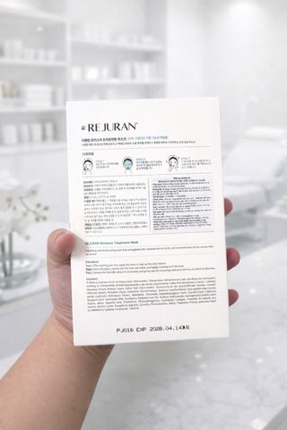 Mặt Nạ Rejuran Moisture Treatment Mask hộp 5 miếng- dưỡng ẩm phục hồi cho làn da săn chắc đàn hồi da nhập khẩu chính hãng