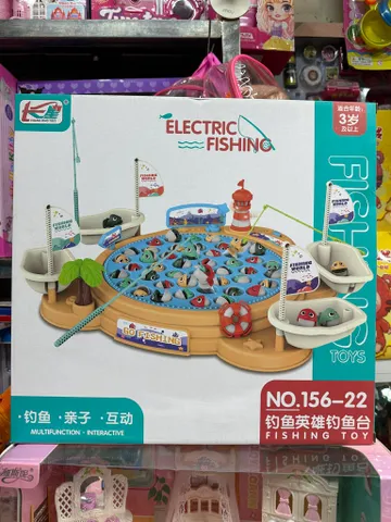 Bộ đồ chơi câu cá chạy bằng pin có âm thanh 156-22 Electric fishing