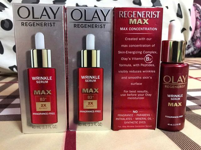 Serum Olay Wrinkle Serum Max B3 2X 40ml - Giảm Nhăn, Sáng Da, Ngăn ngừa Lão Hóa Cho Làm Đẹp Da