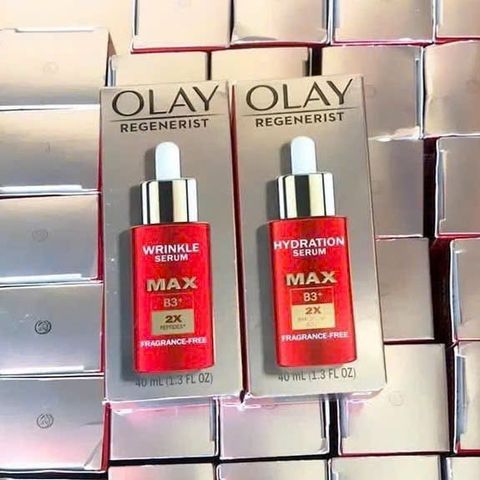 Serum Olay Wrinkle Serum Max B3 2X 40ml - Giảm Nhăn, Sáng Da, Ngăn ngừa Lão Hóa Cho Làm Đẹp Da