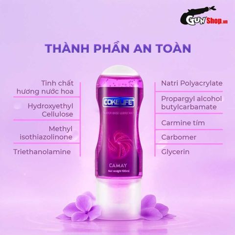 Gel massage hương camay Cokelife t&iacute;m