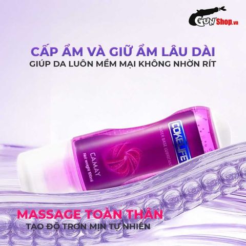 Gel massage hương camay Cokelife t&iacute;m