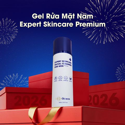 Gel Rửa Mặt Nam Sạch Nhờn, Sáng Da Expert Skincare Premium - Giúp Làm Sạch Da, Ngừa Mụn, Tăng Cường Độ Ẩm Cho Da Nam 150ml