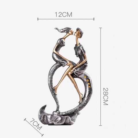 Tượng trang trí, mô hình trang trí cặp đôi 633032