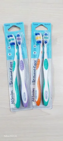 Bàn Chải Đánh Răng All Smiles Medium 2 Pack Tiện Dụng