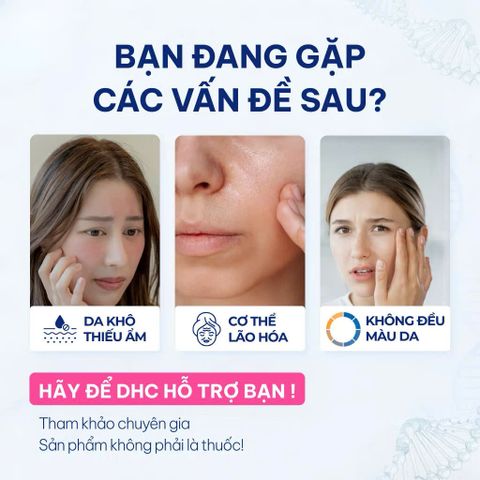 (Nhật) Viên Uống Bổ Sung Collagen DHC Hỗ Trợ Da Săn Chắc Đàn Hồi Căng Mịn