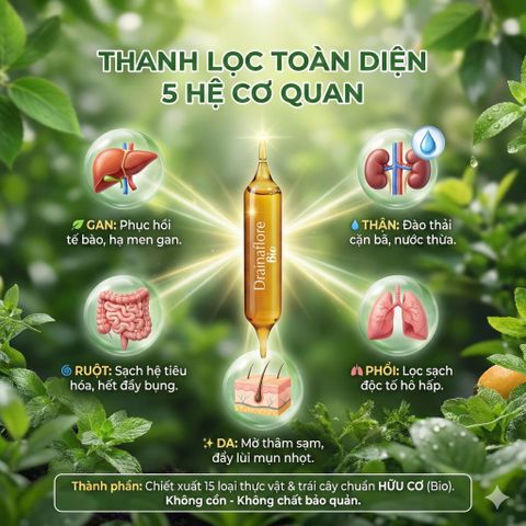 Nước Uống Thải Độc Gan Arkopharma Detoxifiant Hépatique - Hỗ Trợ Tiêu Hóa, Thanh Lọc Cơ Thể Từ Thiên Nhiên 20 Ống
