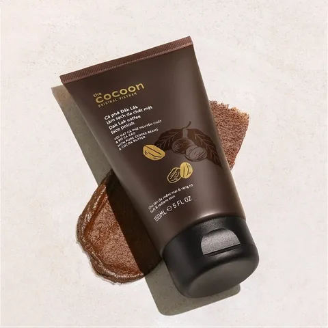 [B E B U] Tẩy Da Chết Mặt Cocoon Cà Phê Đắk Lắk Coffee Face Polish 150ml
