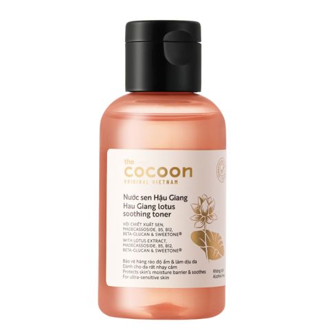 [B E B U] Nước Sen Hậu Giang Cocoon Lotus Soothing Toner Mini 50ml