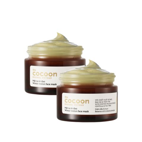 [B E B U]  Combo 2 Hũ Mặt Nạ Bí Đao Cocoon Winter Melon Face Mask 2x30ml