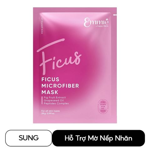 [B E B U] Combo 2 Hộp 5 Miếng Mặt Nạ Emmié Microfiber Mask Tết Bính Ngọ - Bộ Sưu Tập Cầu Sung Dừa Đủ Xoài 2x5x28g