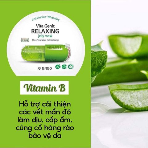 [B E B U] Hộp 10 Miếng Mặt Nạ BNBG Dưỡng Ẩm, Hỗ Trợ Dưỡng Trắng, Cải Thiện Làn Da Hàn Quốc (Vitamin A, B, B3, E)