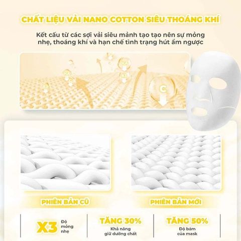 [B E B U] Hộp 10 Miếng Mặt Nạ BNBG Dưỡng Ẩm, Hỗ Trợ Dưỡng Trắng, Cải Thiện Làn Da Hàn Quốc (Vitamin A, B, B3, E)