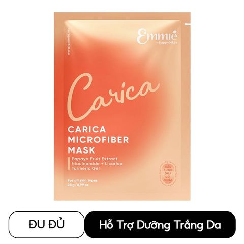 [B E B U] Hộp 5 Miếng Mặt Nạ Emmié Microfiber Tết Bính Ngọ - Bộ Sưu Tập Cầu Sung Dừa Đủ Xoài Microfiber Mask 5x28g