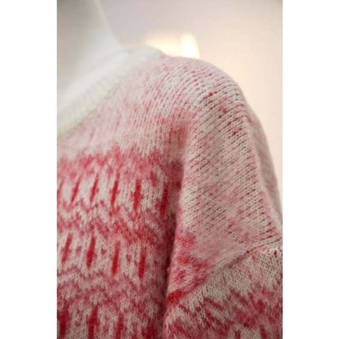 Áo Len LOHNT Patterned crewneck sweater 013 phong cách Hàn Quốc