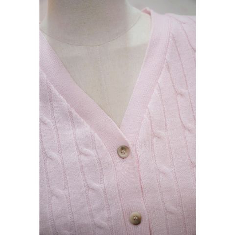Áo LOHNT Velvet Line Cardigan cổ V Hàn Quốc cao cấp