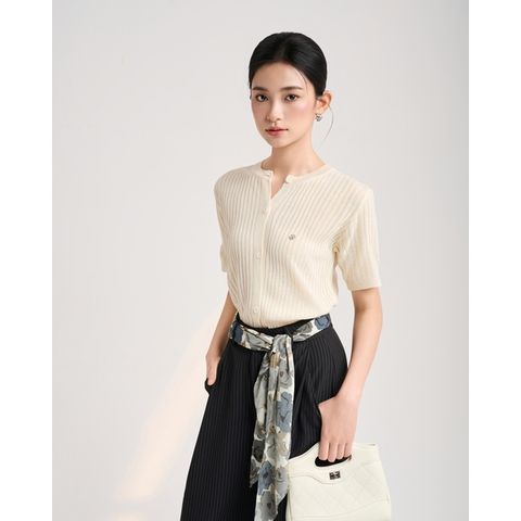 [LOHNT] Áo LOHNT Button-Up Short - Sleeve Cardigan - LT018