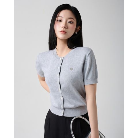 [LOHNT] Áo cardigan nữ, cổ tròn Hàn Quốc cao cấp/ Round - Neck - Cardigan - LT008