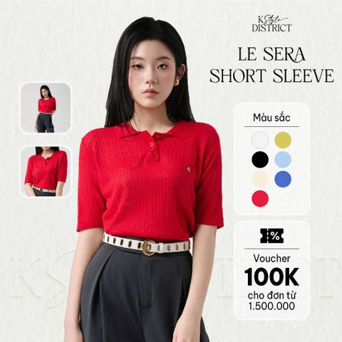 [LOHNT] Áo thun nữ tay ngắn Le Sera Hàn Quốc/ Le-Sera - Short sleeve - LT016
