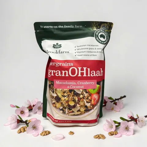 Granola Brookfarm Túi 1.3kg Ngũ Cốc Yến Mạch Hạt Ăn Sáng Tiện Lợi