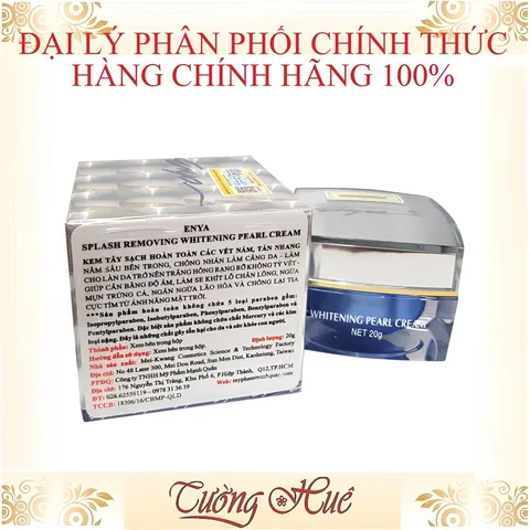 Kem Dưỡng Trắng Nám ENYA Splash Removing Whitening Pearl Cream 20g