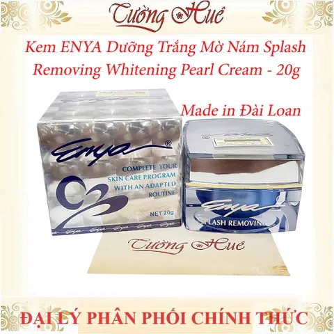 Kem Dưỡng Trắng Nám ENYA Splash Removing Whitening Pearl Cream 20g