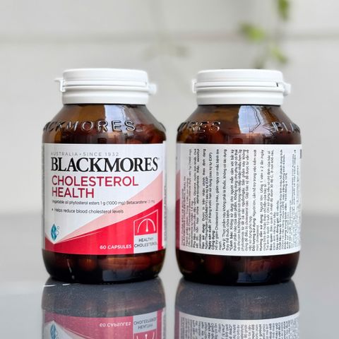 Viên Uống Hỗ Trợ Giảm Cholesterol Blackmores Cholesterol Health 60 Viên Của ÚC