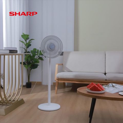 Quạt cây SHARP model: PJ-CD204A, tăng giảm chiều cao, động cơ DC, tiết kiệm điện
