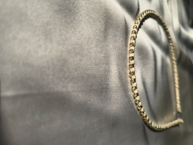 Scrunchie_ bườm cài tóc đính đá thanh lịch