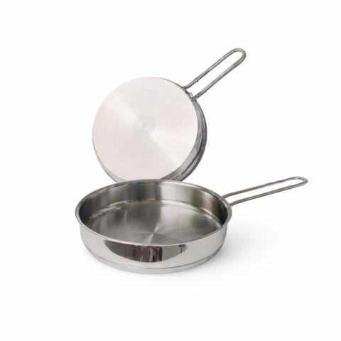 Chảo chiên inox WMF Mini 18cm Cromargan 18/10, đáy TransTherm dùng bếp từ, chảo chiên trứng