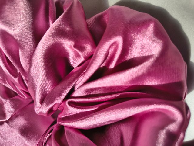 Scrunchie hồng sen