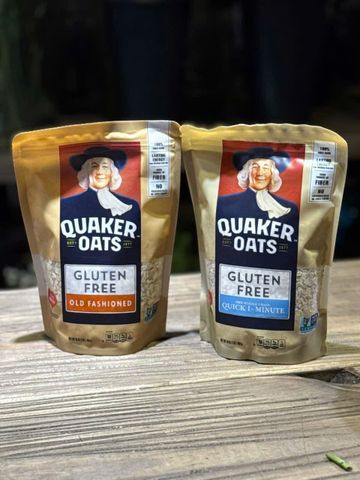 Yến Mạch Ông Già Quaker Oats 454g - Ngũ Cốc Bổ Dưỡng, Giàu Chất Xơ, Lý Tưởng Cho Bữa Sáng Khỏe Mạnh