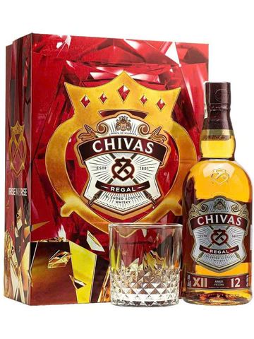 Rượu Chivas Regal 12 Năm Hộp Quà Sang Trọng - Thơm Nồng, Quà Tặng Lý Tưởng Cho Dịp Đặc Biệt