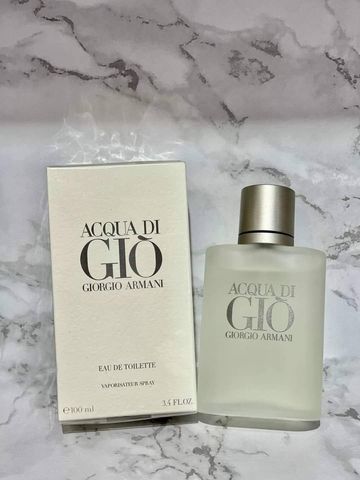 Nước Hoa Nam Giorgio Armani Acqua Di Gio EDT 100ml - Hương Biển Tươi Mát, Năng Động và Tươi Mới cho Phái Mạnh