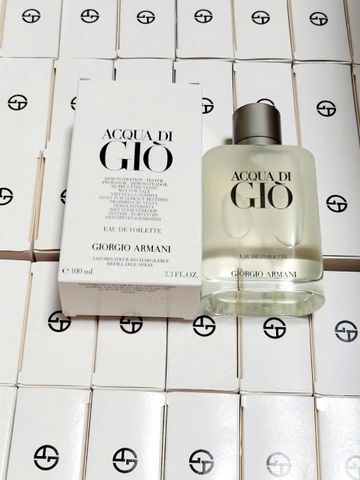 Nước Hoa Nam Giorgio Armani Acqua Di Gio EDT 100ml - Hương Biển Tươi Mát, Năng Động và Tươi Mới cho Phái Mạnh